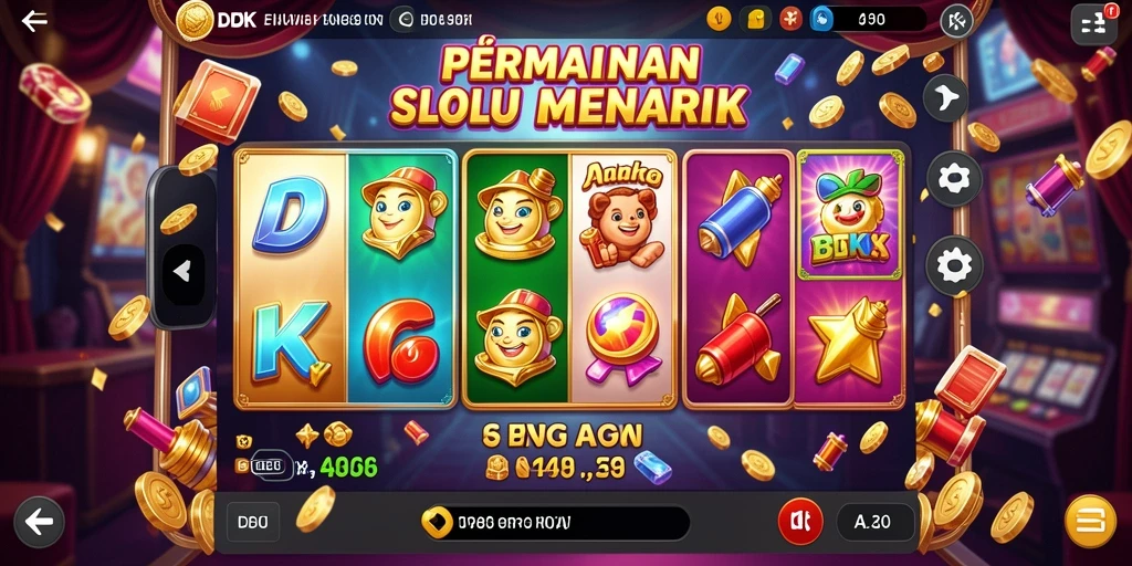 Tampilan gameplay DKK yang dinamis dan mengasyikkan