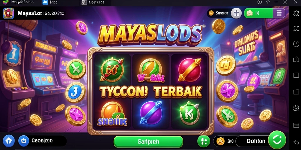 Tampilan gameplay Tycoon yang menarik di MAYASLOTS.